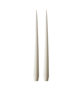 Load image into Gallery viewer, Ester & Erik Taper Candle 22cm Ivory Pack of 2