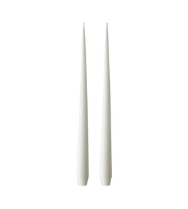 Load image into Gallery viewer, Ester & Erik Taper Candle 22cm Pure White Pack of 2
