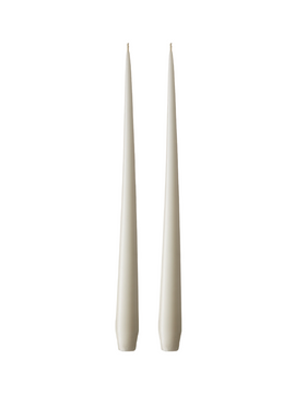 Ester & Erik Taper Candle 22cm Ivory Pack of 2