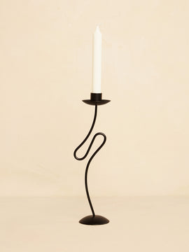 Grace Candle Holder Black