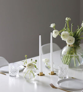 Load image into Gallery viewer, Ester &amp; Erik Taper Candle 22cm Pure White Pack of 2
