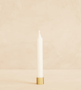 Load image into Gallery viewer, Audrey Pillar Candle Holder Gold
