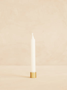 Audrey Pillar Candle Holder Gold