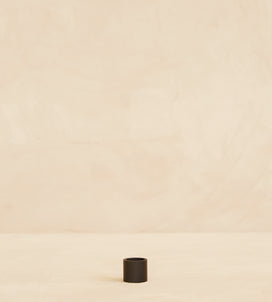 Load image into Gallery viewer, Audrey Pillar Candle Holder Black
