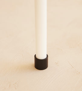 Load image into Gallery viewer, Audrey Pillar Candle Holder Black
