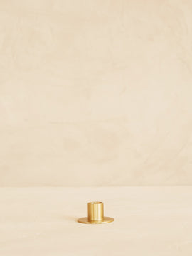 Bacall Candle Holder Gold