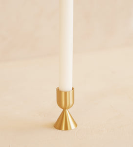 Load image into Gallery viewer, Elizabeth Candle Holder Gold Small
