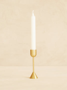 Elizabeth Candle Holder Gold Mid