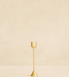 Load image into Gallery viewer, Elizabeth Candle Holder Gold Tall
