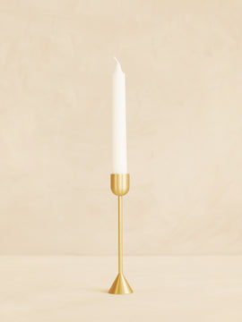 Elizabeth Candle Holder Gold Tall